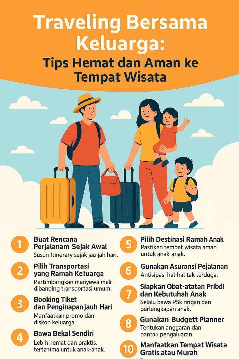 Tips traveling keluarga